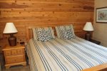 Mammoth Condo Rental Wildflower 48- Master Bedroom queen bed